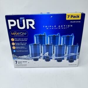 PUR RF-9999 MineralClear Replacement Water Filter - 6 Pack Faucet Mount Refills